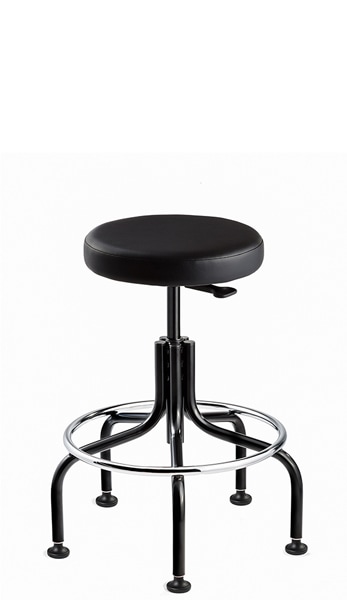 Versa Black Tubular stool